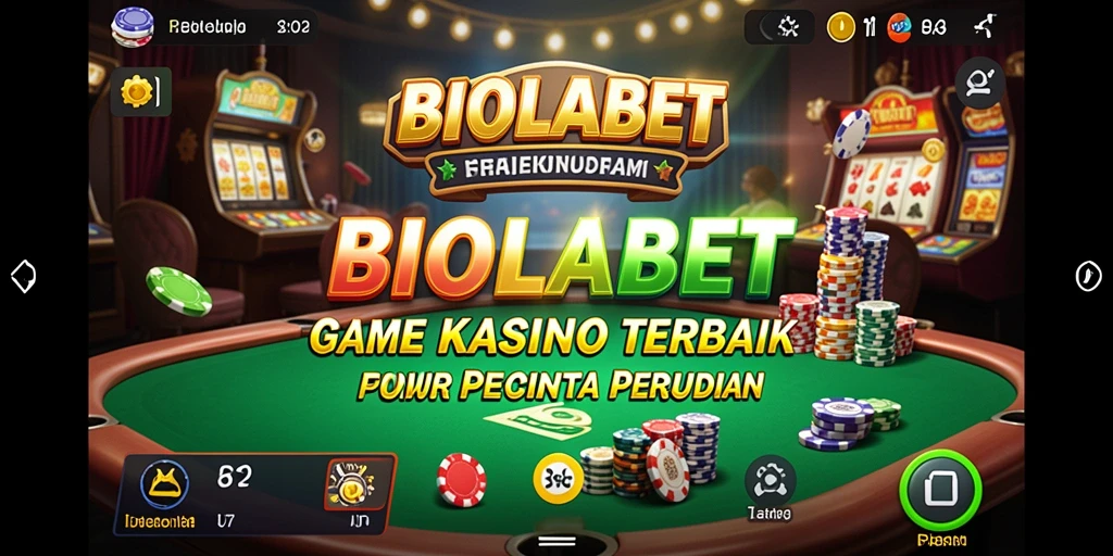 Screenshot gameplay BIOLABET yang menunjukkan aksi seru permainan Kasino.