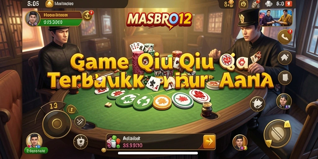 Tampilan menarik dari gameplay QiuQiu di MASBRO12.