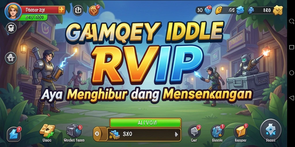Tampilan gameplay RVIP yang menarik dan interaktif.